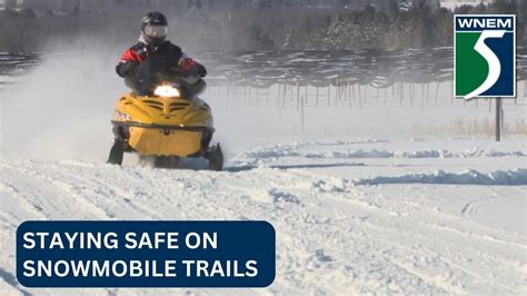 Staying safe on snowmobile