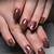 Steal the Limelight: Rock Dark Brown Nails for a Striking Appearance!