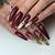 Steal the Spotlight with Burgundy Chrome Nails - Your Nails, Your Power!