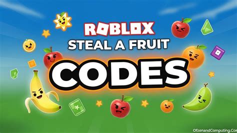 Steal A Fruit Script Roblox