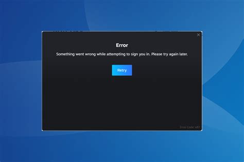 Steam Error Code E87: How to Fix Steam Login Issues Fast