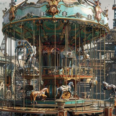 Steampunk Carousel