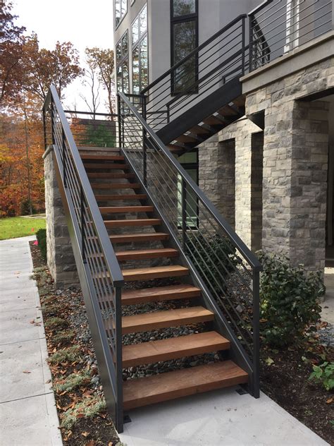 Steel Stair Outdoor Architecture: The Future Of Modern Design