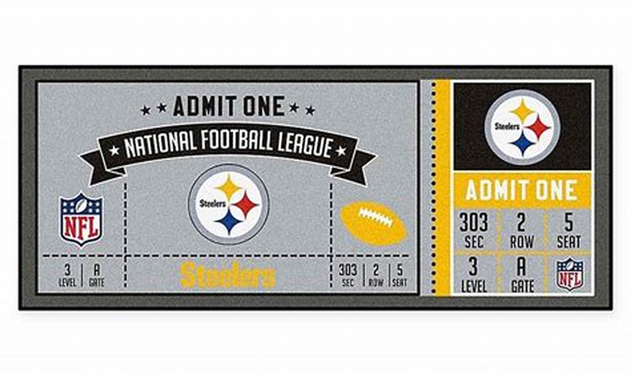 Steelers Game Tickets 2024
