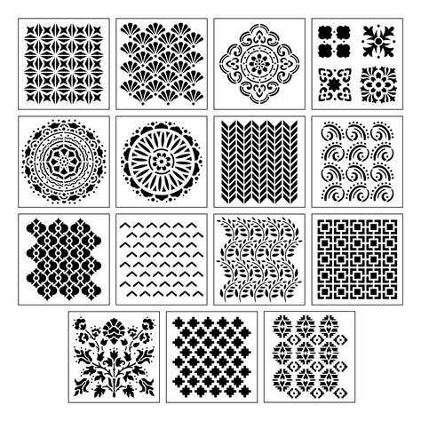 Stencils and Patterns for a Unique Touch
