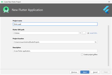 Step 2 - Extract the Flutter SDK