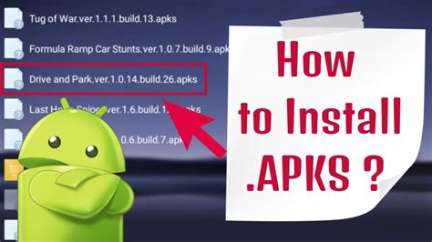 Step 3 - Install the APKs