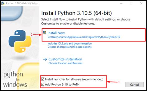 Step 4: Add Python to Path