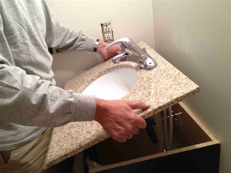 Step 5: Install Vanity Cabinet