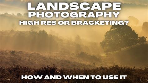Step # 1: Photograph a scene using Bracketing option
