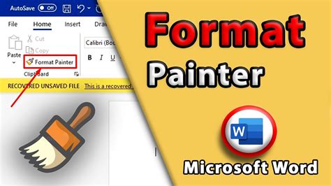 Step #3. Use Format Painter to apply Easily a Particular Format to Other text in Your Document
