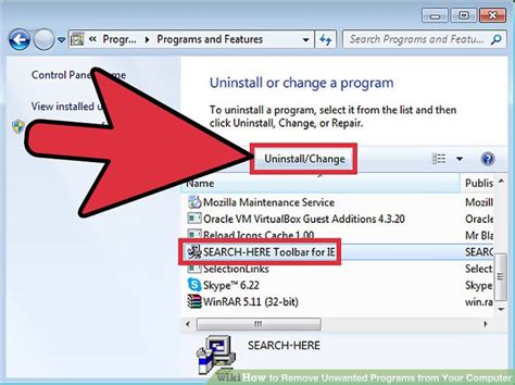 Step 03: Remove Unwanted Items