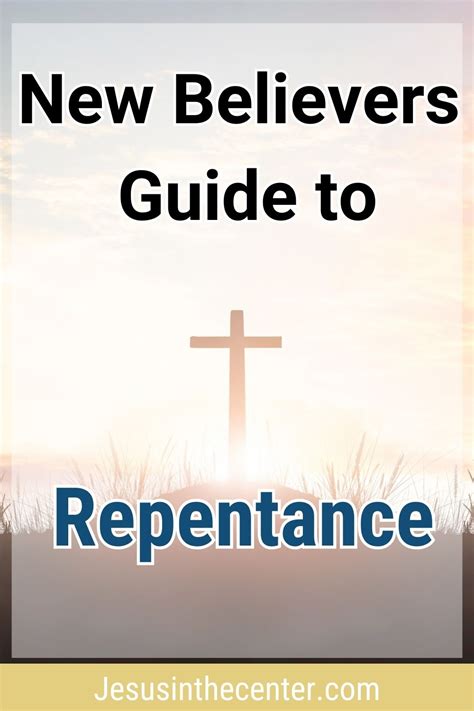 Step 1: Realizing Your Need (Repentance)
