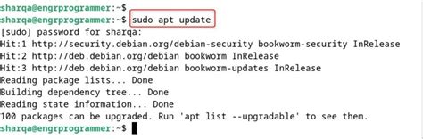 Step 1: Update Your System Packages