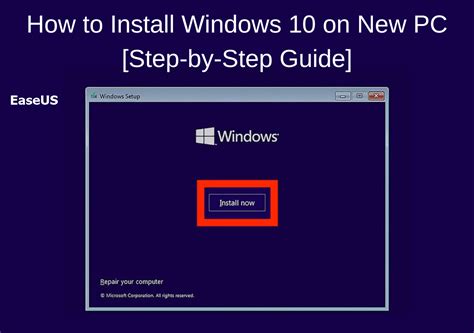 Windows Installation Step