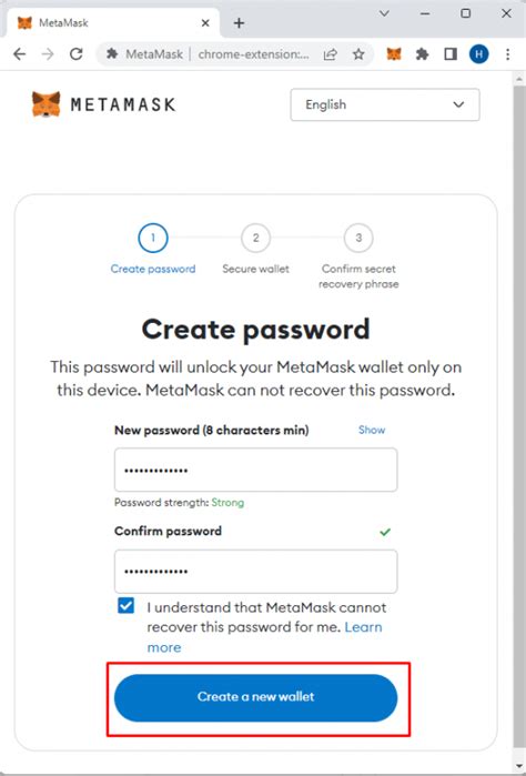 Step 1. How to Create MetaMask Wallet