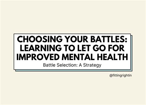 Step 2: Choosing Your Battle Plan