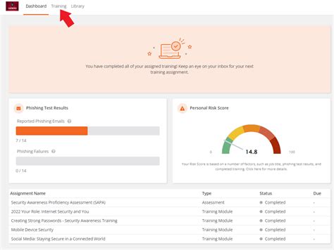 Step 2: Complete Your Required Security Training