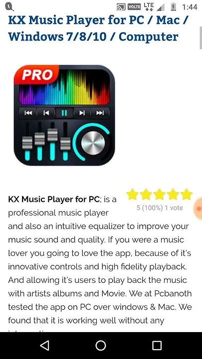 Step 2: How to install KX Music Player for Windows
