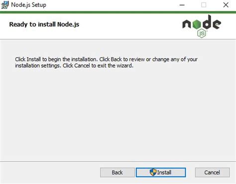 Step 2: Install Node.js