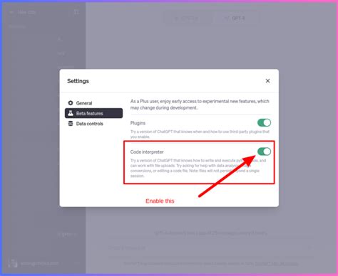 Step 2: Run ChatGPT Code Interpreter for Free