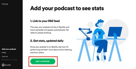 Step 2: Submitting Your Podcast to Spotify