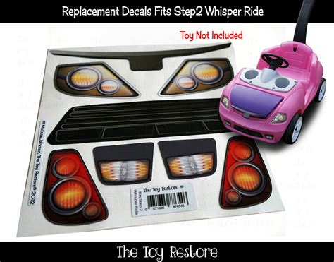 Step 2 Car Bed Stickers