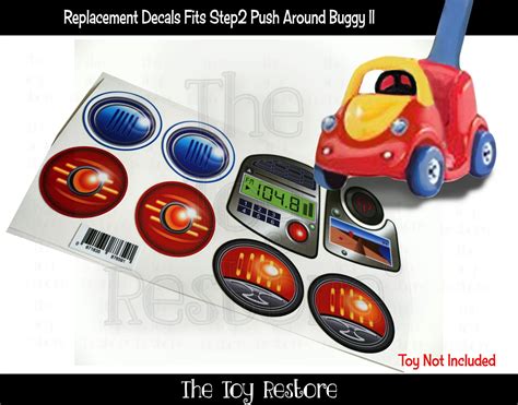 Step 2 Push Car Stickers