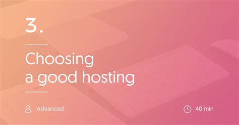 Step 3: Choose a Good Hosting For Your Blog