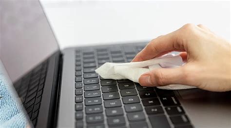 Step 3: Clean your laptop screen