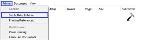 Step 3: Set Printer Online