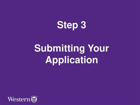 Step 3: Submitting Your Initial Application