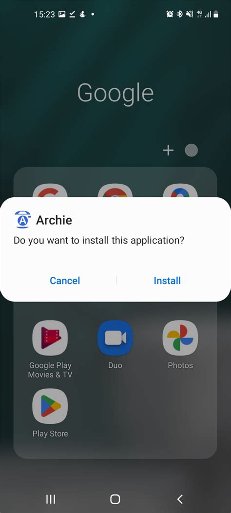 Android Installation Step