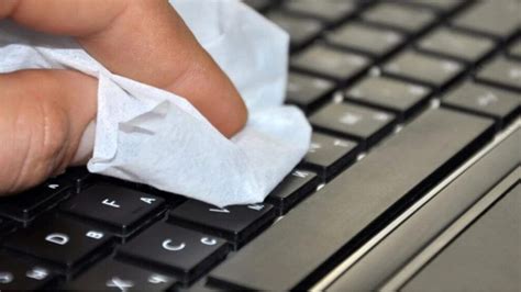 Step 4: Clean your laptop keyboard