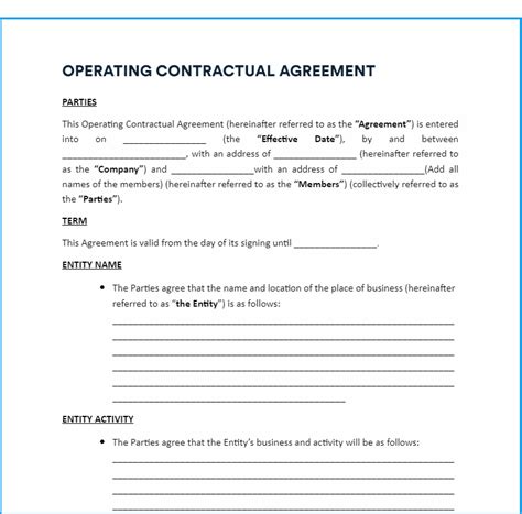 Step 4: Creating an Operating Agreement