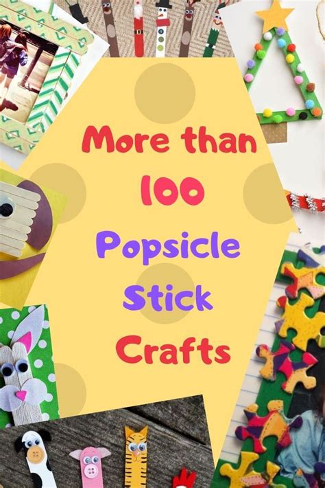 Step By Step 100 Popsicle Stick Crafts