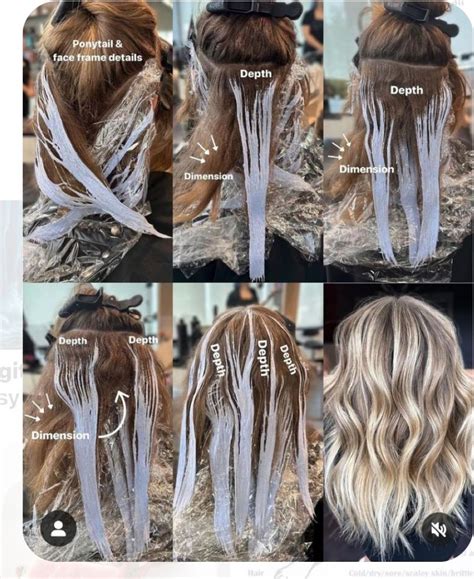 Step By Step Balayage Section Patterns
