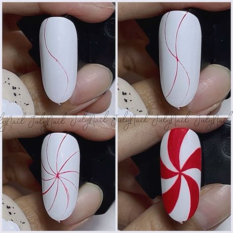 Step By Step Christmas Nails