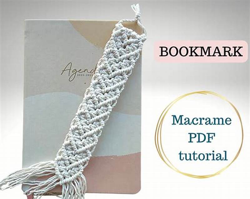 Step By Step Free Macrame Bookmark Pattern