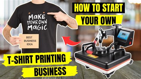 Step By Step Guide On How to Start A T-Shirt Printing Business To Make Money Online