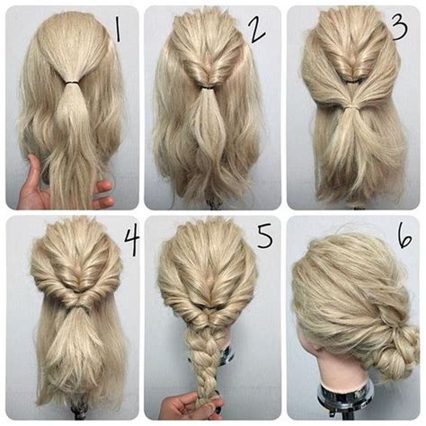Step By Step Of Hair Style