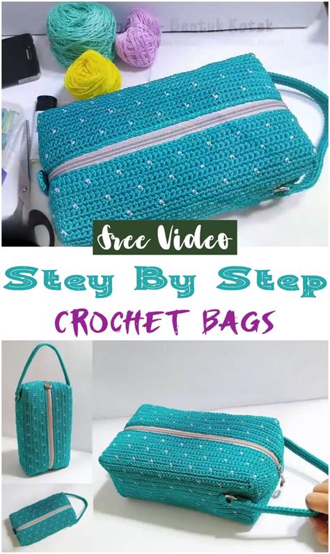 Step-by-Step Guide How to Crochet a Toiletry Bag