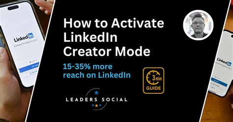 Step by step to activate LinkedIn Creator mode