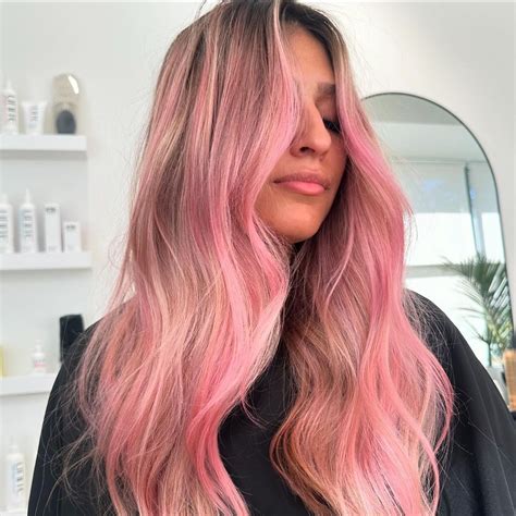 Step-by-Step Application for Light Pink Hair