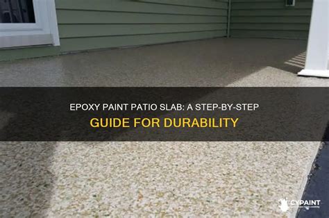 Step-by-Step Application of Epoxy Paint Patio