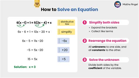 Step-by-Step Approach to Solving for Variables
