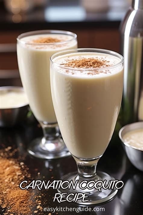 Step-by-Step Coquito Recipe Instructions