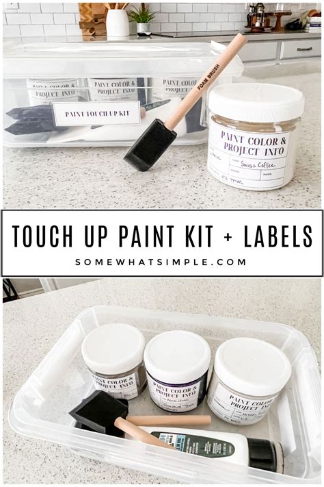 Step-by-Step DIY Touch-Up Process