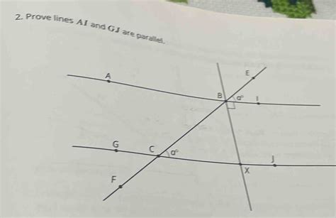 Step-by-Step Guide: How to Prove Lines Ai And Gj Are Parallel