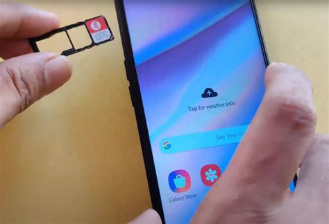 Step-by-Step Guide for Inserting a Physical SIM